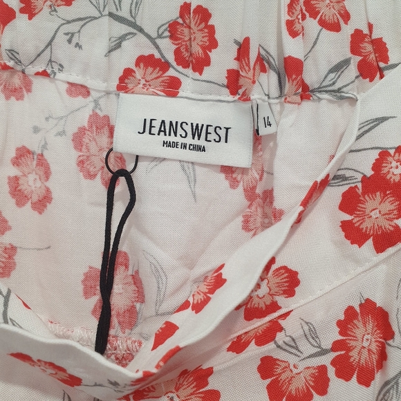 Jeanswest size 14 floral midi skirt NWT - Picture 5 of 7